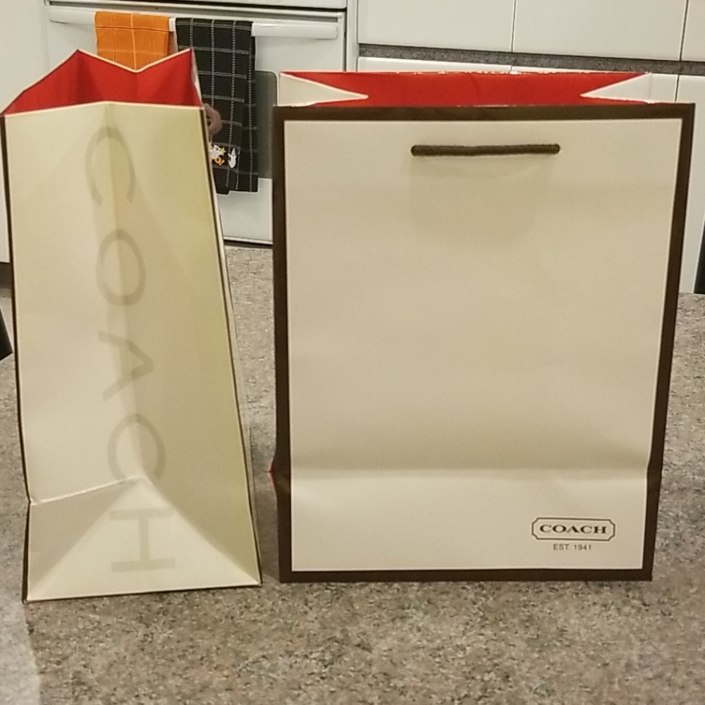 Coach Shopping Bags